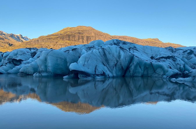 South Coast Premium Private Tour - Solheimajökull glacier walk: ice close enough to notice color