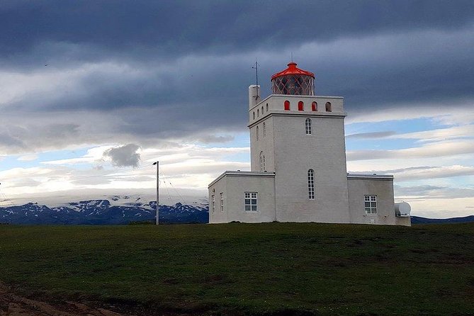 South Coast. Private Day Tour from Reykjavik - Dyrhólaey: lighthouse views over black sand and glacier-covered volcanoes