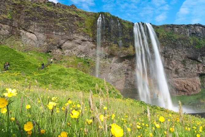 South Coast Sagas: Small Group Tour with Pick-up from Reykjavik - Skógafoss: wider, taller, and worth the extra 40 minutes