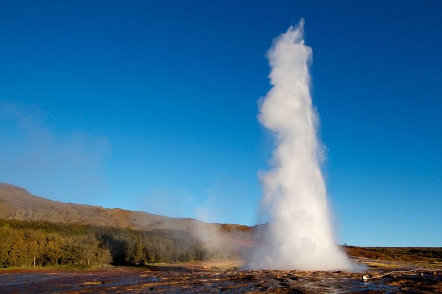 The Golden Circle & Hop On - Hop Off Combo Deal - Gullfoss waterfall: a dramatic step into a crevice