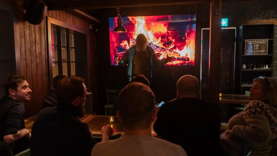 The Icelandic Storyteller - Price and value: about $66 for a full storytelling evening