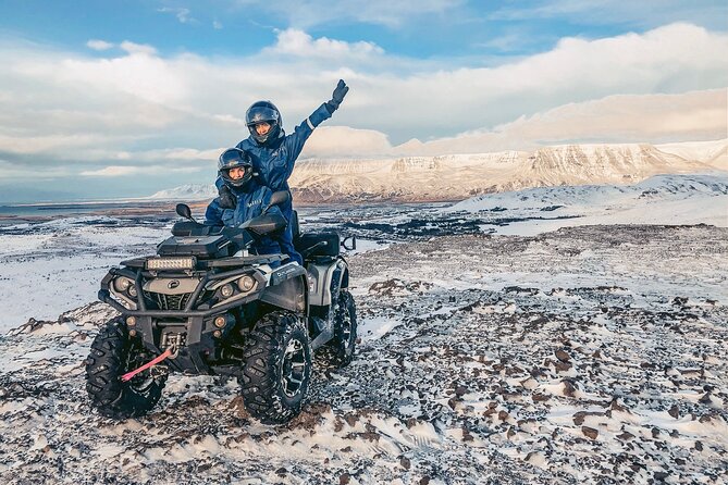 Twin Peaks ATV Iceland Adventure from Reykjavik - Twin Peaks Move: Steep Tracks Toward Lava Fields Mountain