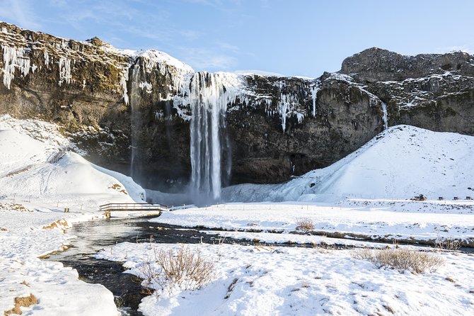 Winter South Coast Day Tour by Minibus from Reykjavik - Seljalandsfoss and Gljufrabúi: the winter waterfall stops that can change